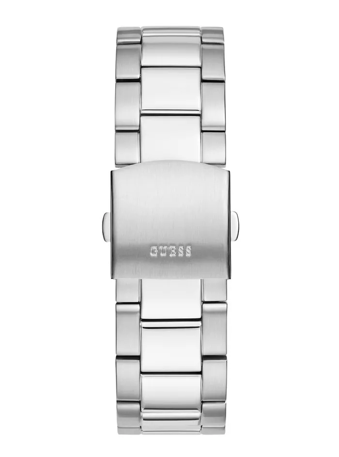 Men Watches GUESS Silver Trophy Watch Men Watches GUESS Silver Trophy Watch