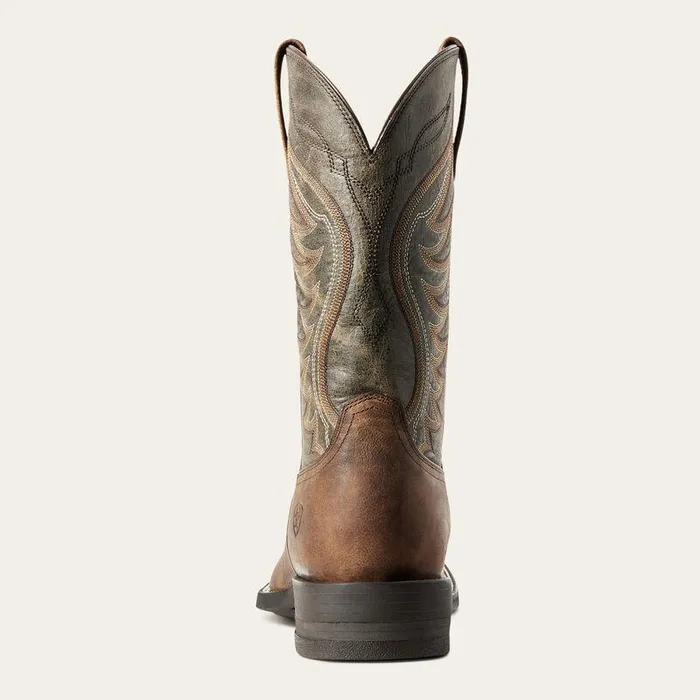 Men Western Boots Ariat Amos Cowboy Boot Sorrel Cruncharmy Green