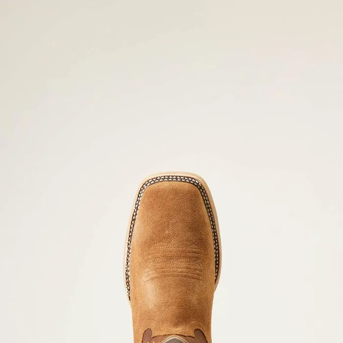 Men Western Boots Ariat Brushrider Western Boot Suntan Roughout