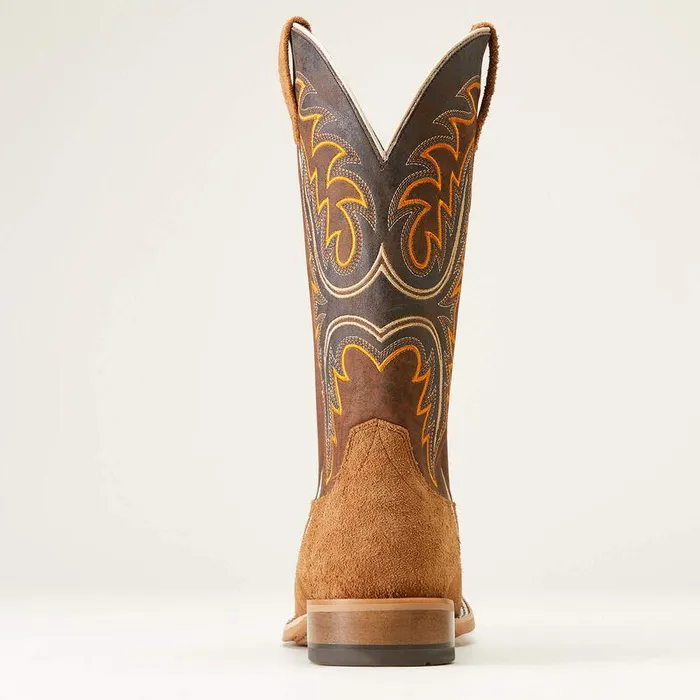 Men Western Boots Ariat Brushrider Western Boot Suntan Roughout