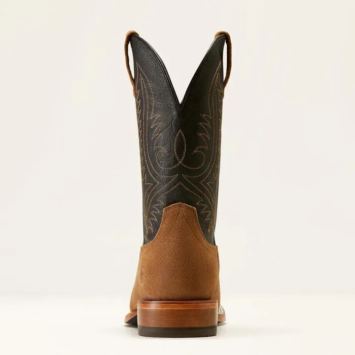 Men Western Boots Ariat Circuit Paxton Cowboy Boot Ranch Brown Suedebayou Black