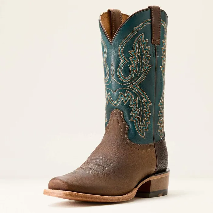 Men Western Boots Ariat Futurity Cashout Cowboy Boot Wickerpursuit Of Teal