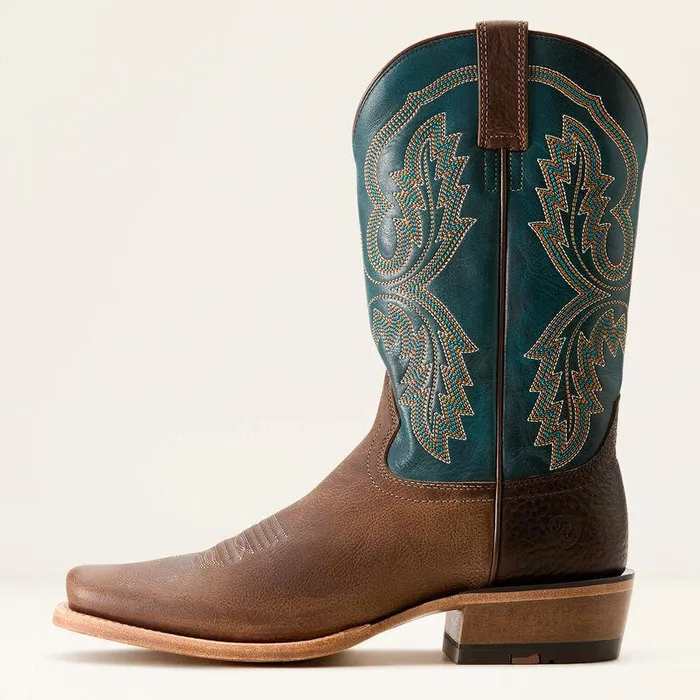Men Western Boots Ariat Futurity Cashout Cowboy Boot Wickerpursuit Of Teal