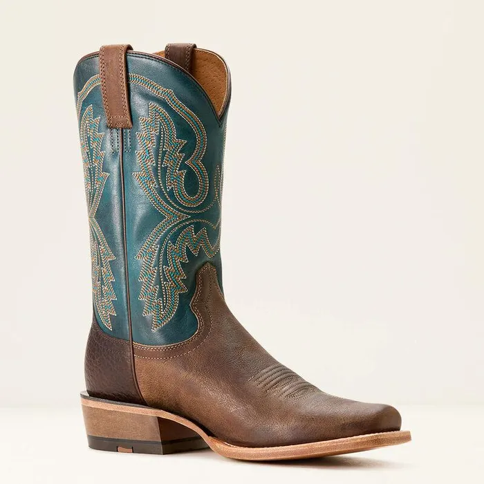 Men Western Boots Ariat Futurity Cashout Cowboy Boot Wickerpursuit Of Teal