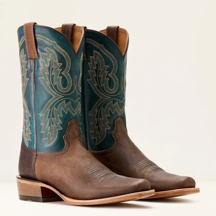 Men Western Boots Ariat Futurity Cashout Cowboy Boot Wickerpursuit Of Teal