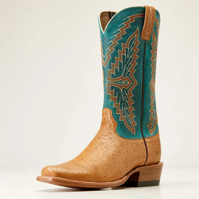 Men Western Boots Ariat Futurity Slider Western Boot Antique Saddle Smooth Quill Os
