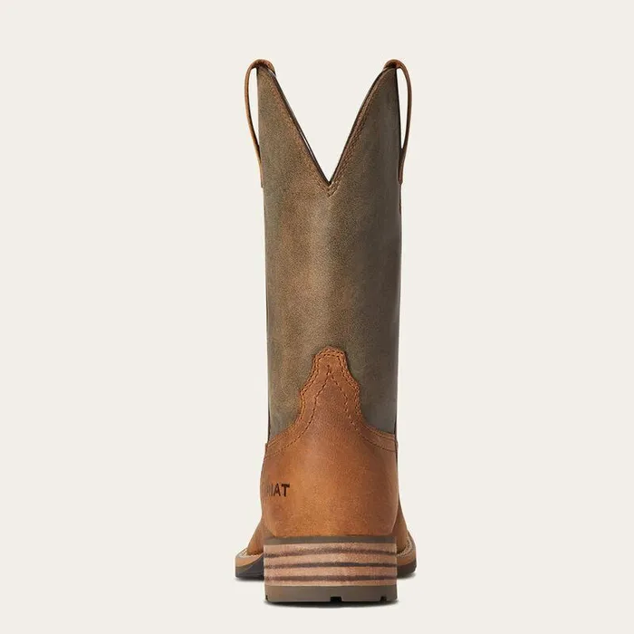 Men Western Boots Ariat Hybrid Patriot Country Western Boot Casper Brown