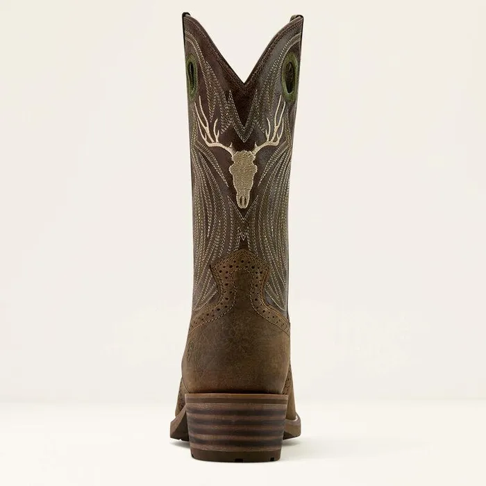 Men Western Boots Ariat Hybrid Roughstock Antler Cowboy Boot Wild Taupeespresso Men Western Boots Ariat Hybrid Roughstock Antler Cowboy Boot Wild Taupeespresso