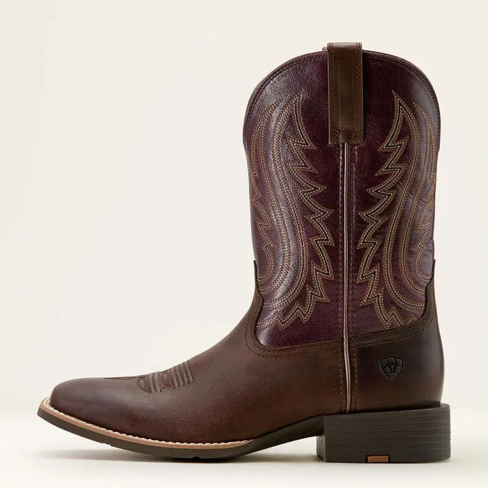 Men Western Boots Ariat Sport Big Country Cowboy Boot Barley Brownperfect Purple