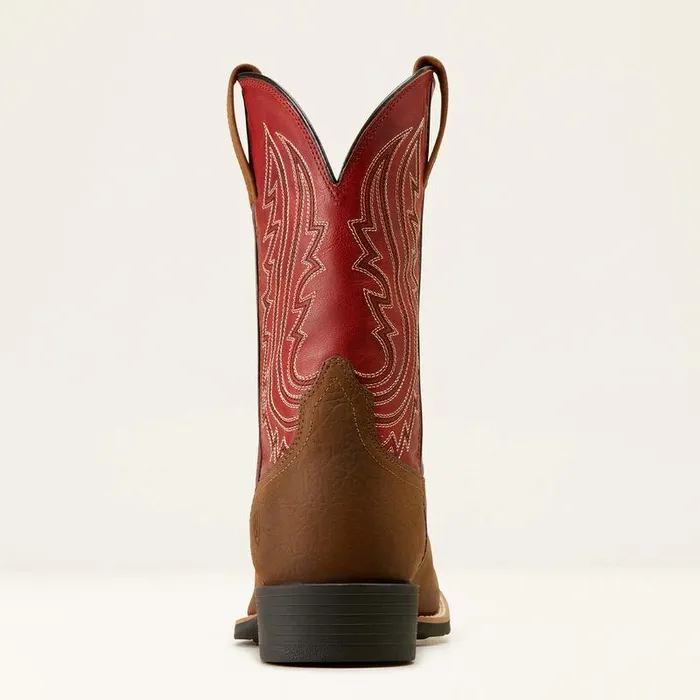 Men Western Boots Ariat Sport Big Country Cowboy Boot Willow Branchbright Red