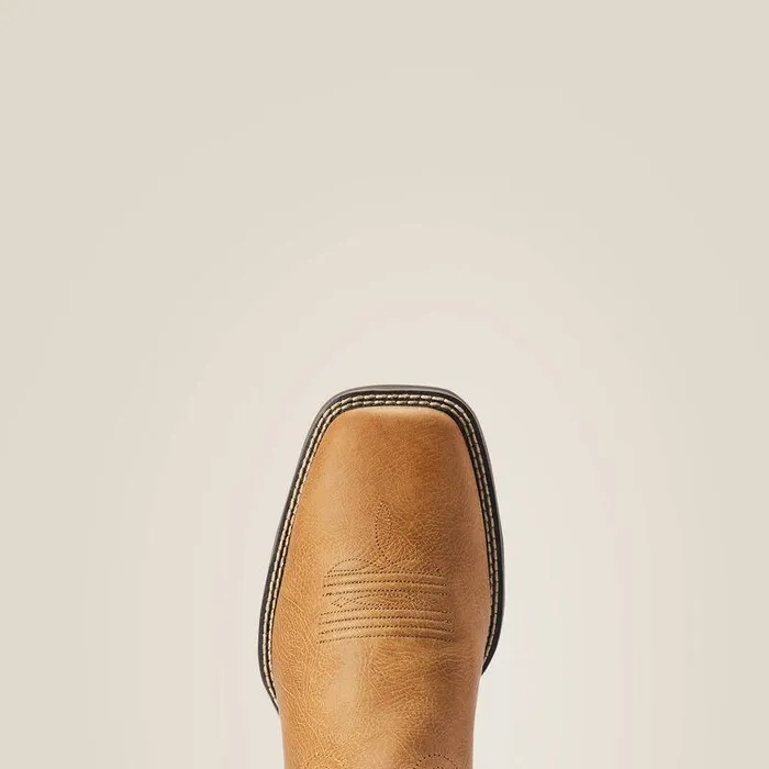 Men Western Boots Ariat Sport Pardner Western Boot Matte Tan Buck Men Western Boots Ariat Sport Pardner Western Boot Matte Tan Buck
