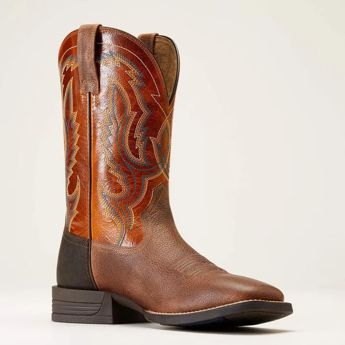 Men Western Boots Ariat Steadfast Western Boot Western Brown