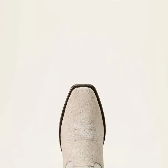 Men Western Boots Ariat Yellowstone Shepherd Western Boot Cloud White Suedeshredded White