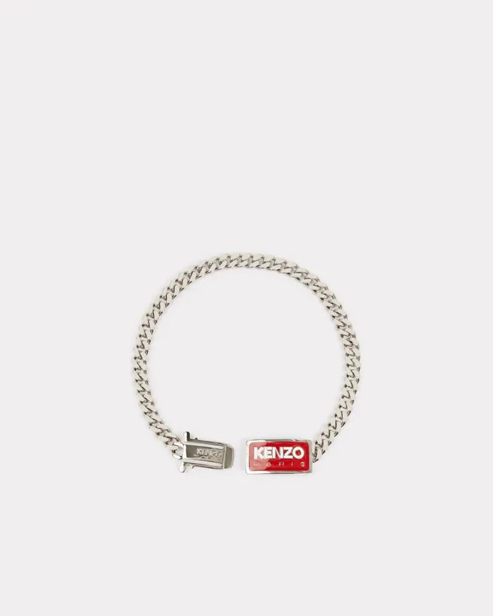 MenWomen 039KENZO Paris039 Necklace Medium Red Kenzo Pins And Jewelry