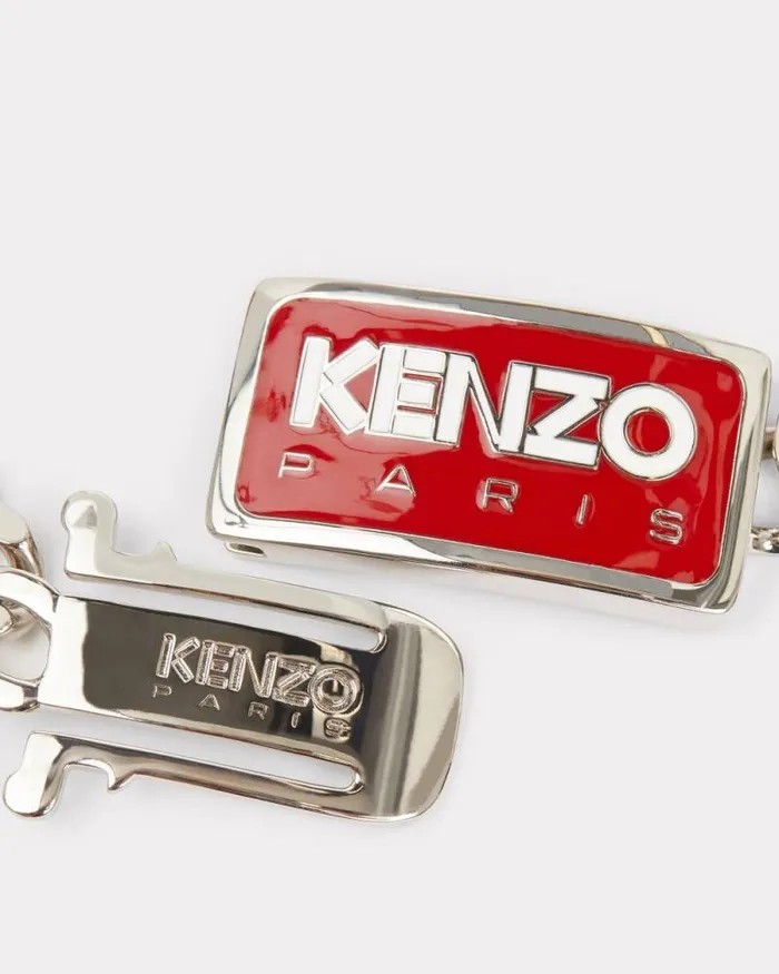 MenWomen 039KENZO Paris039 Necklace Medium Red Kenzo Pins And Jewelry