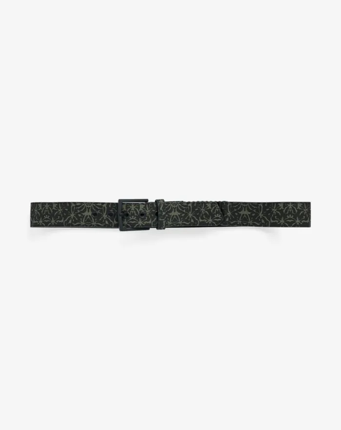 MenWomen Belts TravisMathew VINE CITY CANVAS STRETCH BELT Black