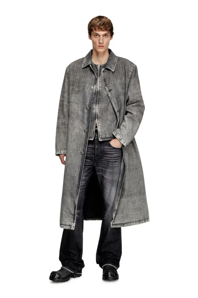 MenWomen Diesel Jackets DJACKS1 Dark Grey