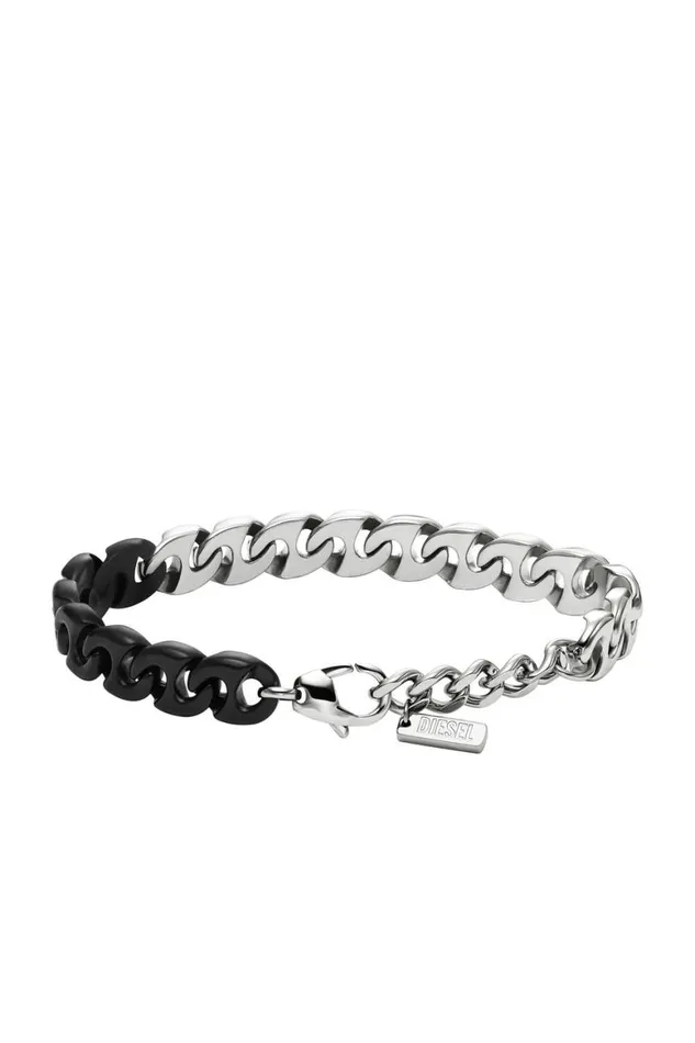 MenWomen Diesel Jewelry DX1529931 Silverblack MenWomen Diesel Jewelry DX1529931 Silverblack