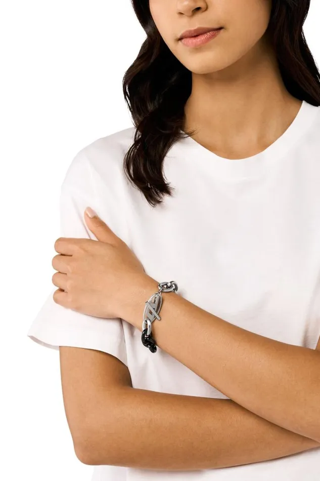 MenWomen Diesel Jewelry DX1531931 Silverblack MenWomen Diesel Jewelry DX1531931 Silverblack