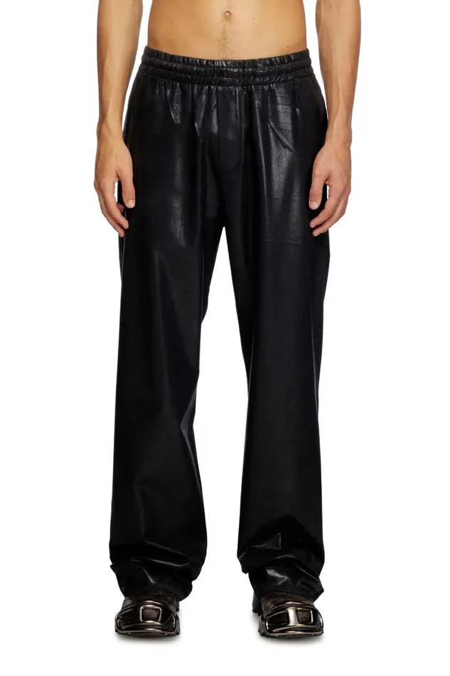 MenWomen Diesel Pants and Shorts PCLAYS Black