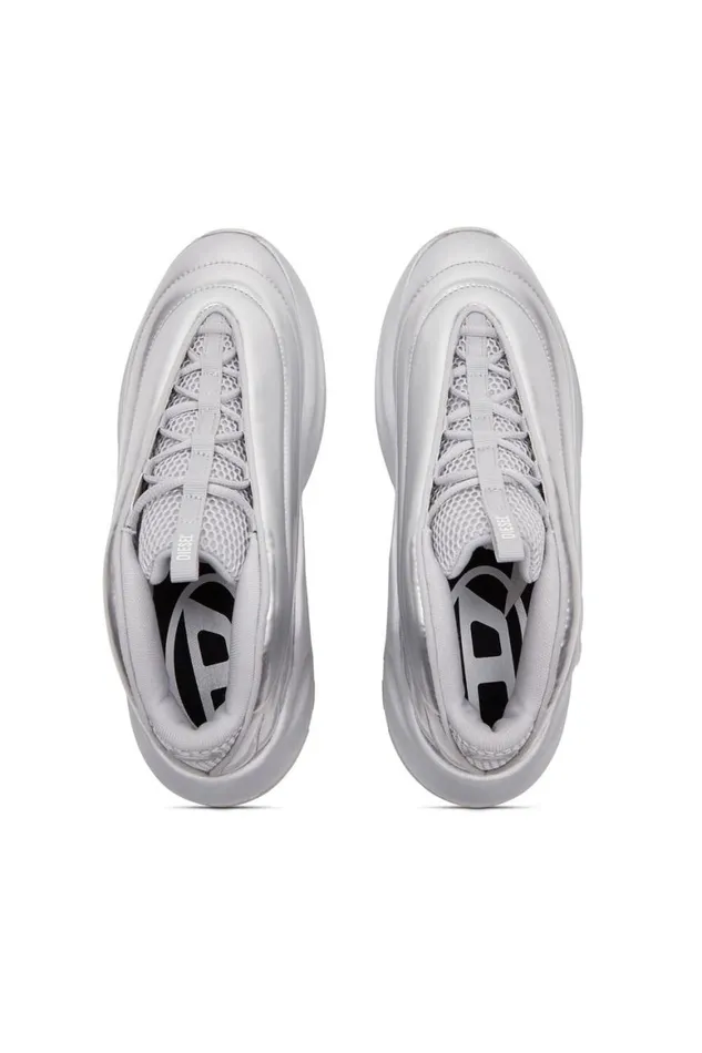 MenWomen Diesel Sneakers SDRUNNER X Silver