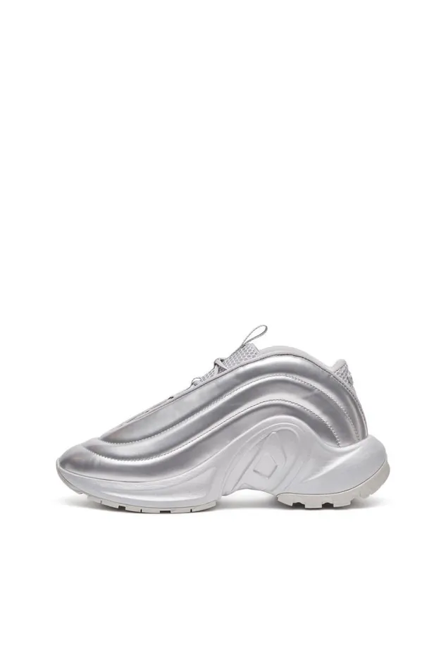 MenWomen Diesel Sneakers SDRUNNER X Silver
