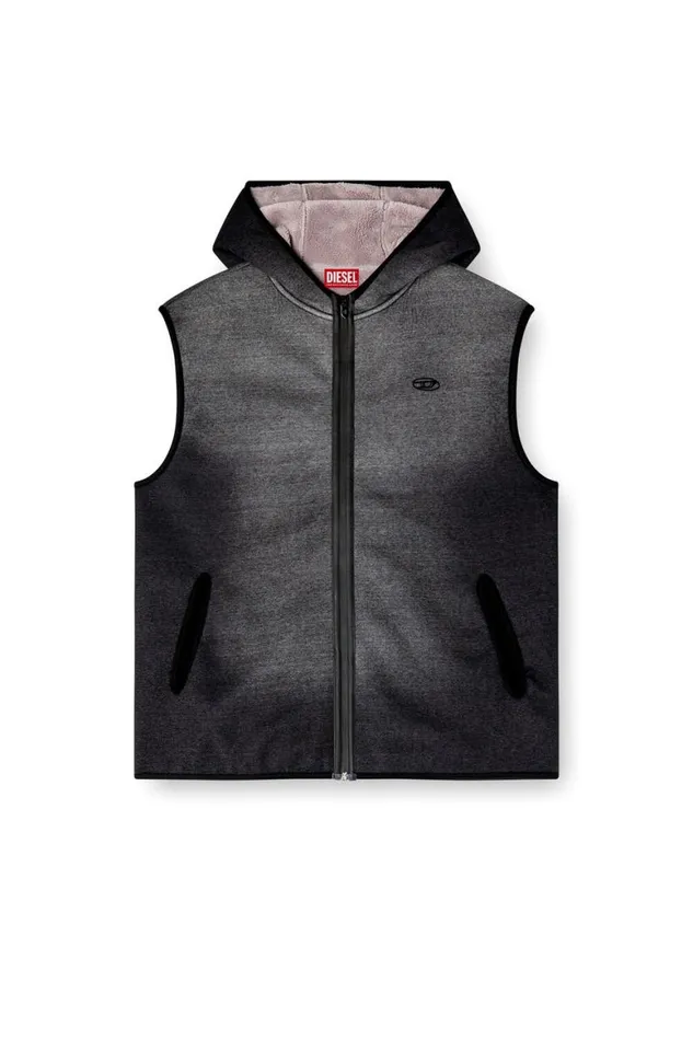 MenWomen Diesel Sweatshirts and Hoodies SHAKY Black