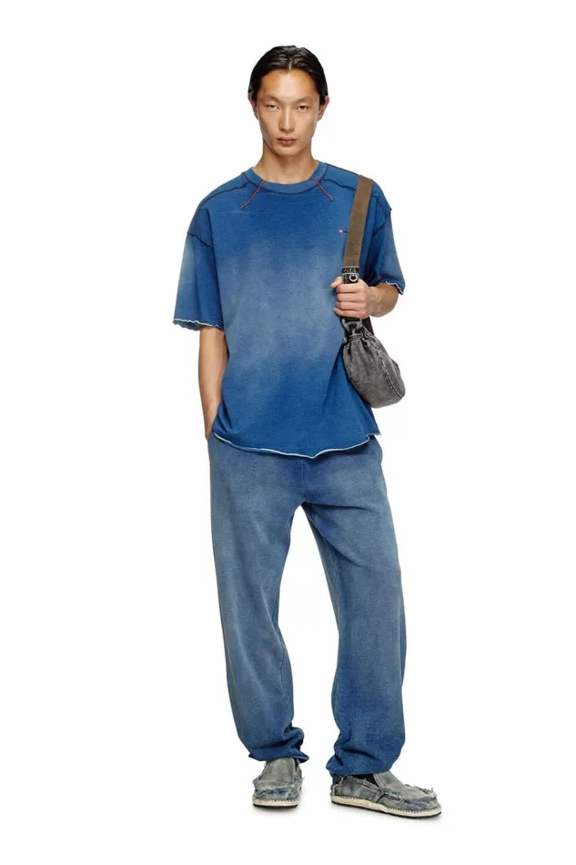 MenWomen Diesel TShirts and Polos TCRAOBOXT Blue