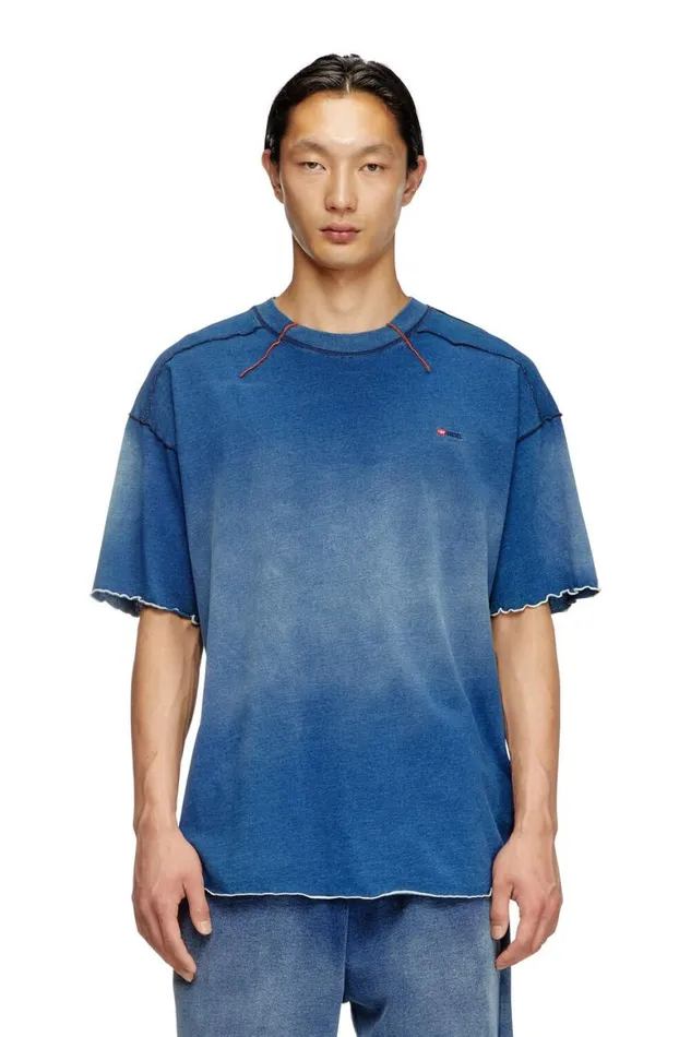 MenWomen Diesel TShirts and Polos TCRAOBOXT Blue MenWomen Diesel TShirts and Polos TCRAOBOXT Blue
