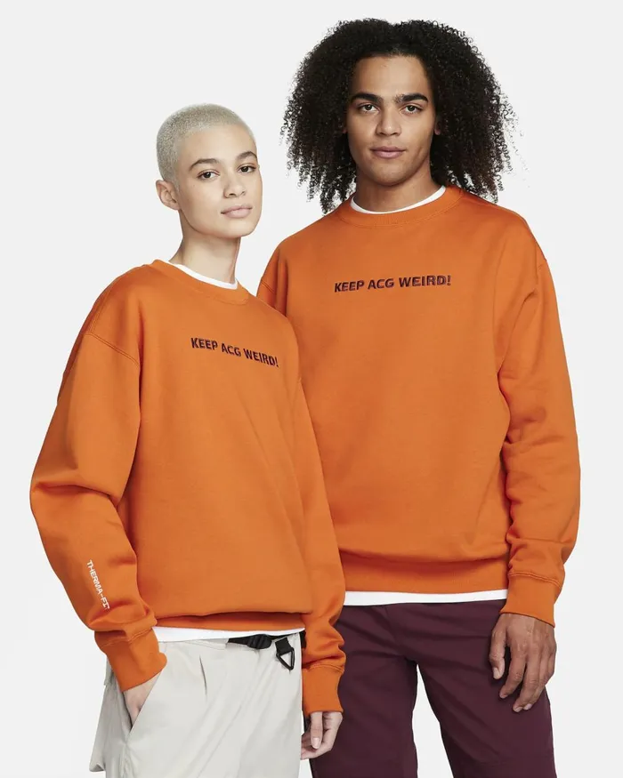 MenWomen Nike Hoodies And Sweatshirts ACG ThermaFIT Campfire Orangenight Maroonsummit White MenWomen Nike Hoodies And Sweatshirts ACG ThermaFIT Campfire Orangenight Maroonsummit White