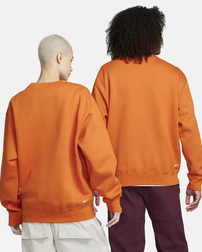 MenWomen Nike Hoodies And Sweatshirts ACG ThermaFIT Campfire Orangenight Maroonsummit White