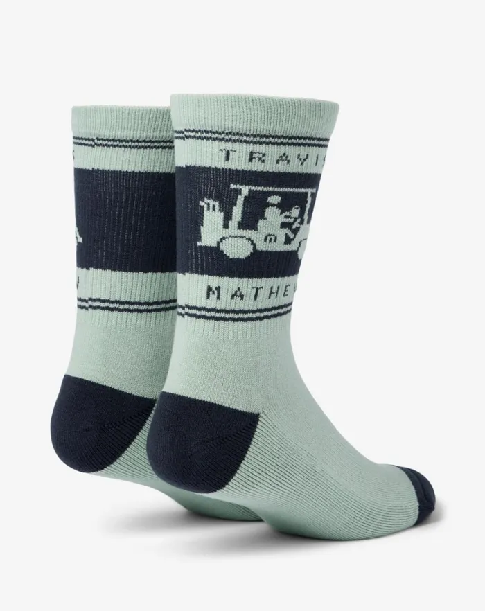 MenWomen Socks TravisMathew MAPES CREW SOCK Jadeite MenWomen Socks TravisMathew MAPES CREW SOCK Jadeite