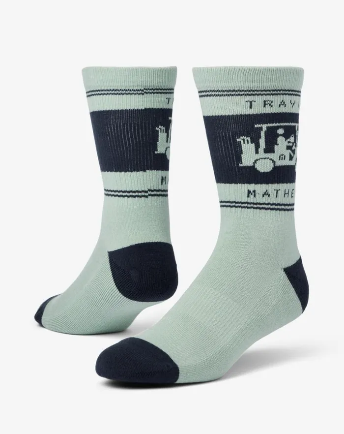 MenWomen Socks TravisMathew MAPES CREW SOCK Jadeite MenWomen Socks TravisMathew MAPES CREW SOCK Jadeite