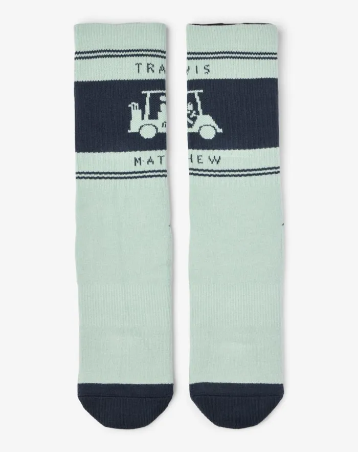 MenWomen Socks TravisMathew MAPES CREW SOCK Jadeite MenWomen Socks TravisMathew MAPES CREW SOCK Jadeite