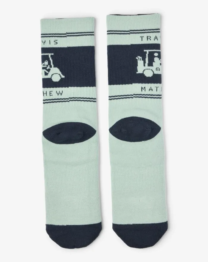 MenWomen Socks TravisMathew MAPES CREW SOCK Jadeite MenWomen Socks TravisMathew MAPES CREW SOCK Jadeite