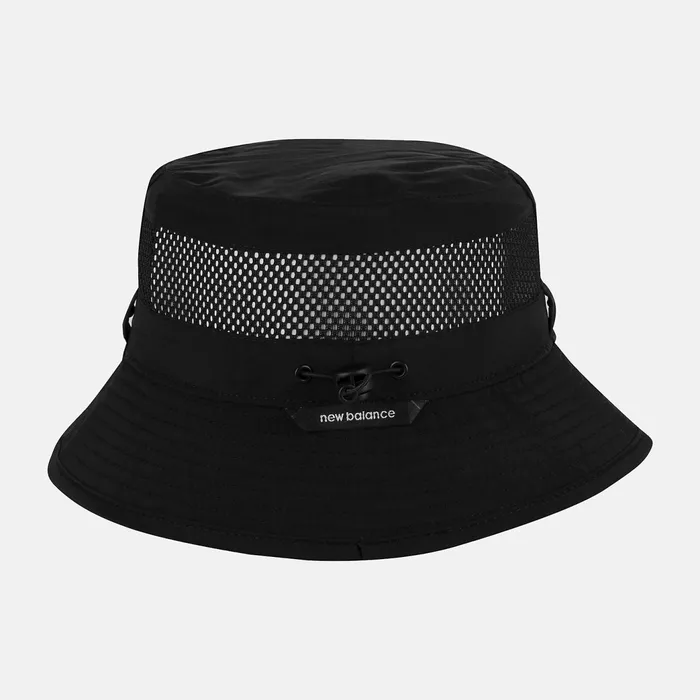 MenWomen Utility Bucket Hat Black New Balance Hats