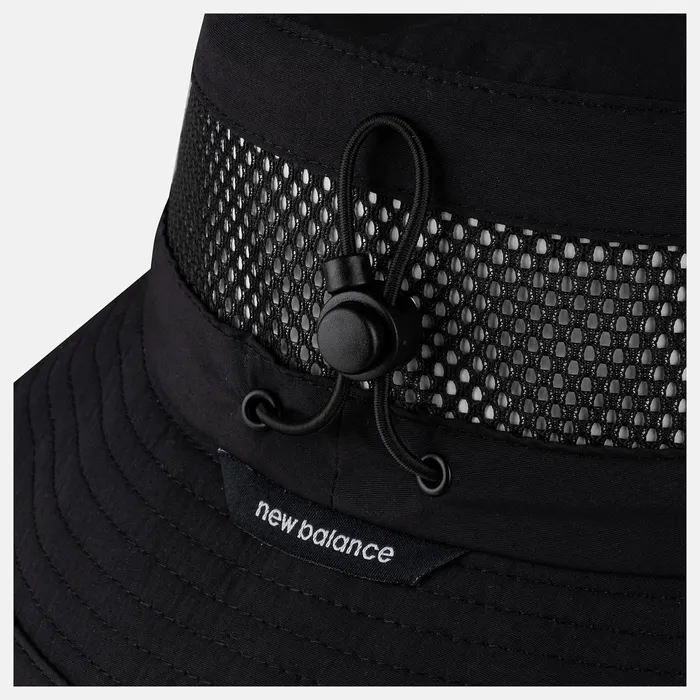 MenWomen Utility Bucket Hat Black New Balance Hats