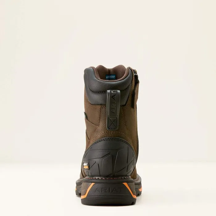 Men Work Boots Ariat Big Rig 8quot Waterproof Work Boot Iron Coffee Men Work Boots Ariat Big Rig 8quot Waterproof Work Boot Iron Coffee