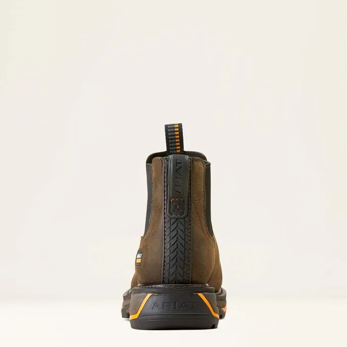 Men Work Boots Ariat Big Rig Chelsea Waterproof Composite Toe Work Boot Iron Coffee Men Work Boots Ariat Big Rig Chelsea Waterproof Composite Toe Work Boot Iron Coffee