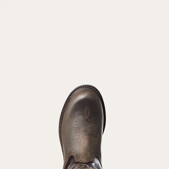 Men Work Boots Ariat Groundwork Waterproof Work Boot Dark Brown Men Work Boots Ariat Groundwork Waterproof Work Boot Dark Brown