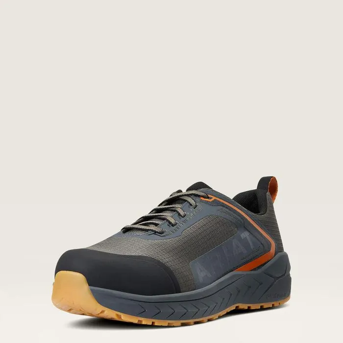 Men Work Boots Ariat Outpacetrade Composite Toe Safety Shoe Gunmetal