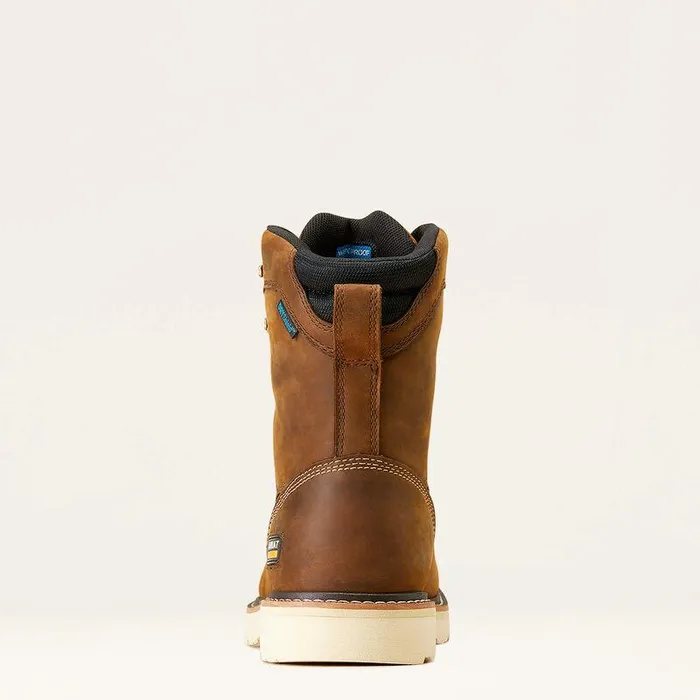 Men Work Boots Ariat Rebar Lift 8quot Waterproof Work Boot Distressed Brown Men Work Boots Ariat Rebar Lift 8quot Waterproof Work Boot Distressed Brown