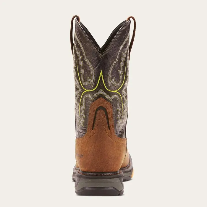 Men Work Boots Ariat WorkHog XT Waterproof Work Boot Tumbled Bark Men Work Boots Ariat WorkHog XT Waterproof Work Boot Tumbled Bark