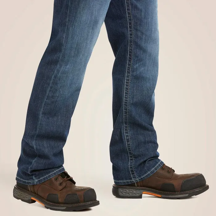 Men Workwear Ariat FR M4 Relaxed Stretch DuraLight Boundary Boot Cut Jean Bryce