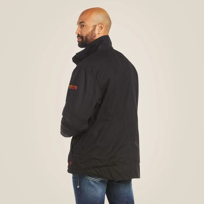 Men Workwear Ariat FR Workhorse Insulated Jacket Black Men Workwear Ariat FR Workhorse Insulated Jacket Black