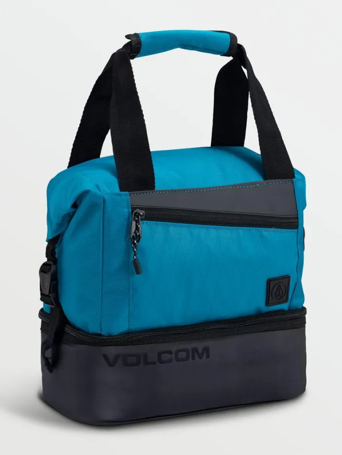 Mens Bags and Backpacks Volcom Outbound Rolltop Lunch Kit 8211 Blue