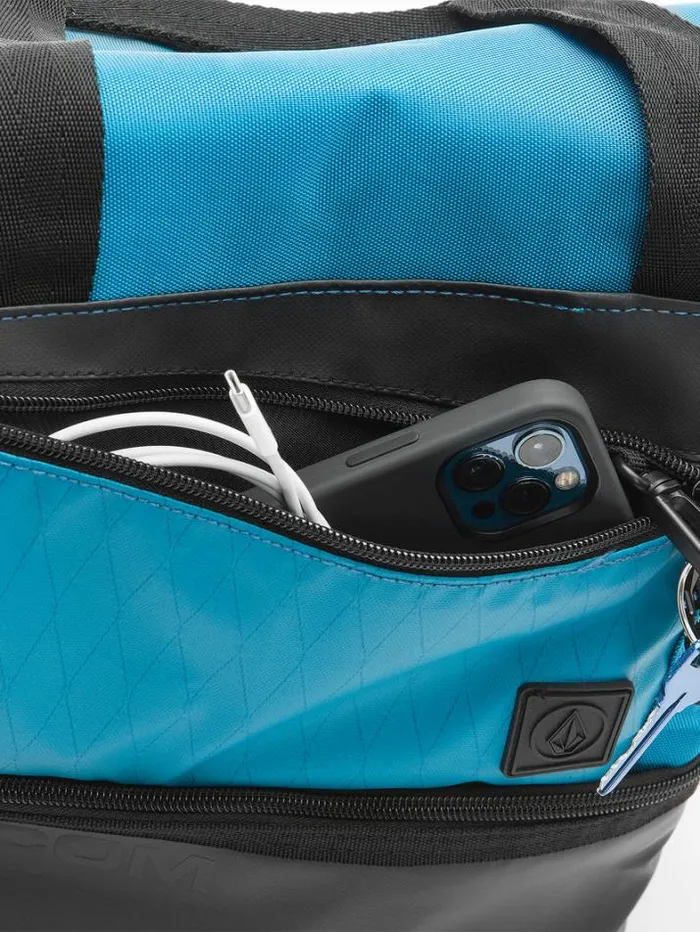 Mens Bags and Backpacks Volcom Outbound Rolltop Lunch Kit 8211 Blue