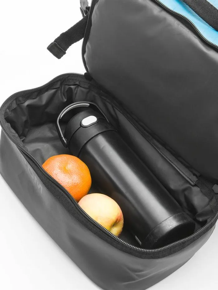Mens Bags and Backpacks Volcom Outbound Rolltop Lunch Kit 8211 Blue