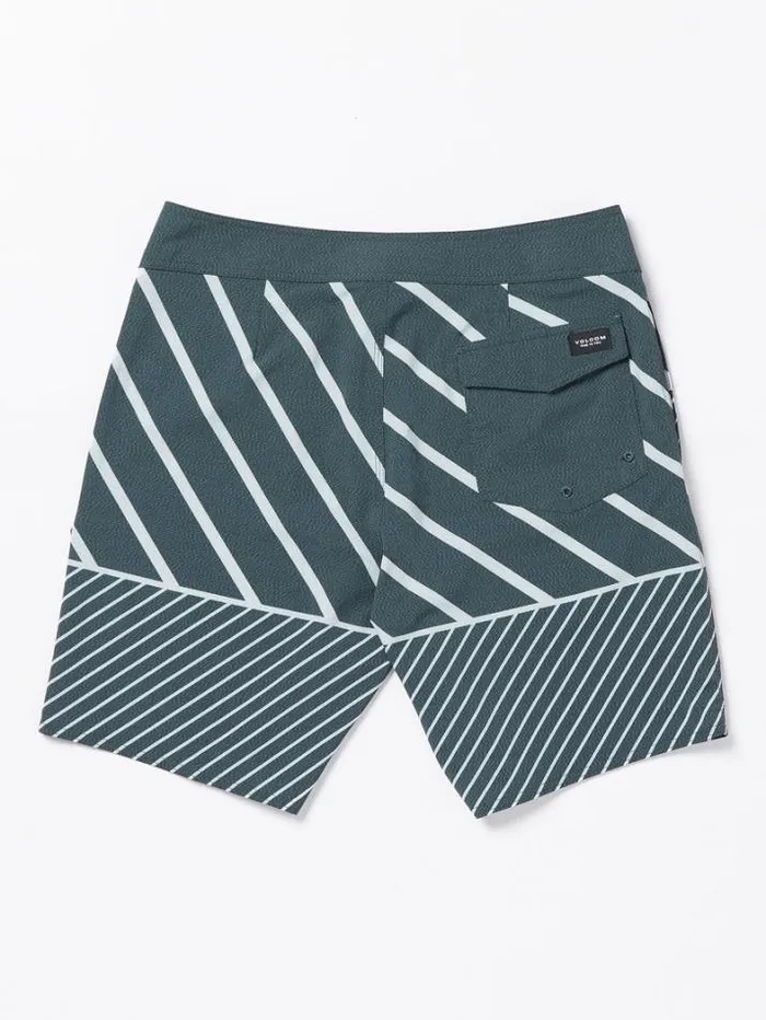 Mens Boardshorts and Trunks Volcom Quarta Static ModTech Boardshorts 8211 Black