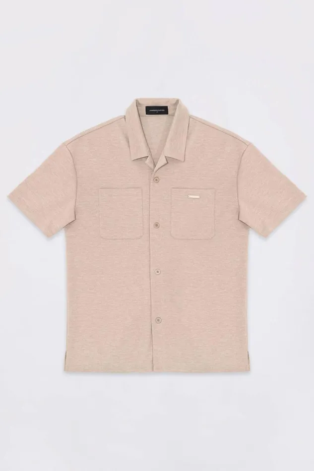 Mens Grove Shirt 8211 Beige Jameson Carter Twin Sets